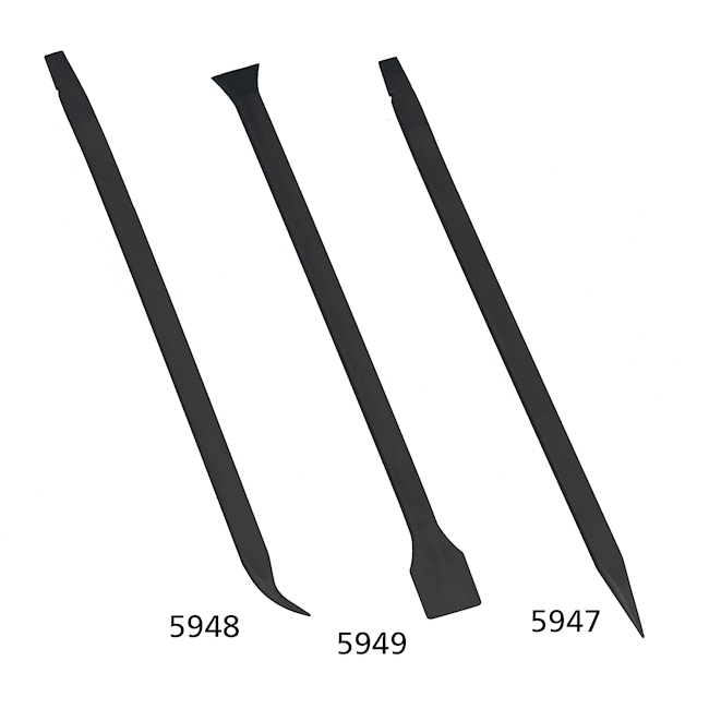 Precision-Spatula PVDF, fine tip and flat tip